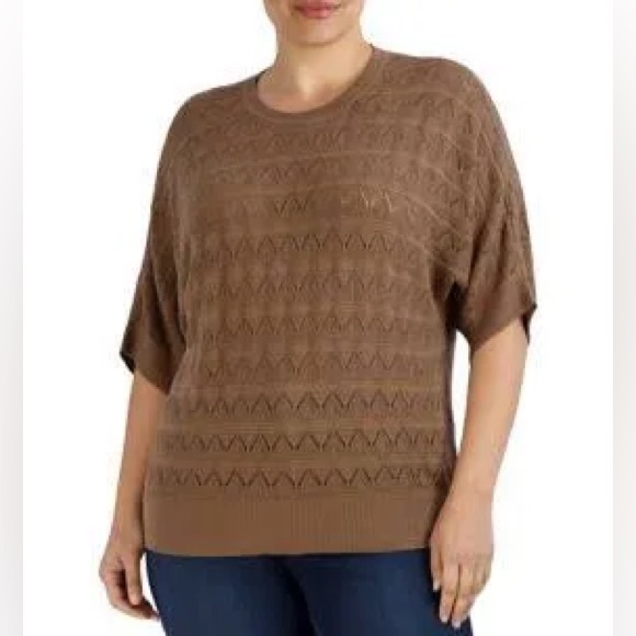 Jones New York Tops - Jones New York | NWT Women’s Dolman Sleeve Pointelle Pullover Sweater Blouse